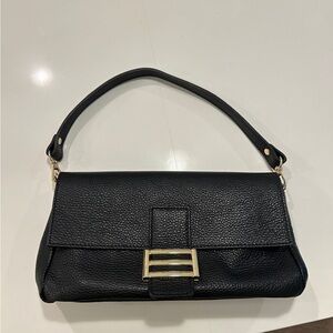Divina Firenze Black shoulder purse